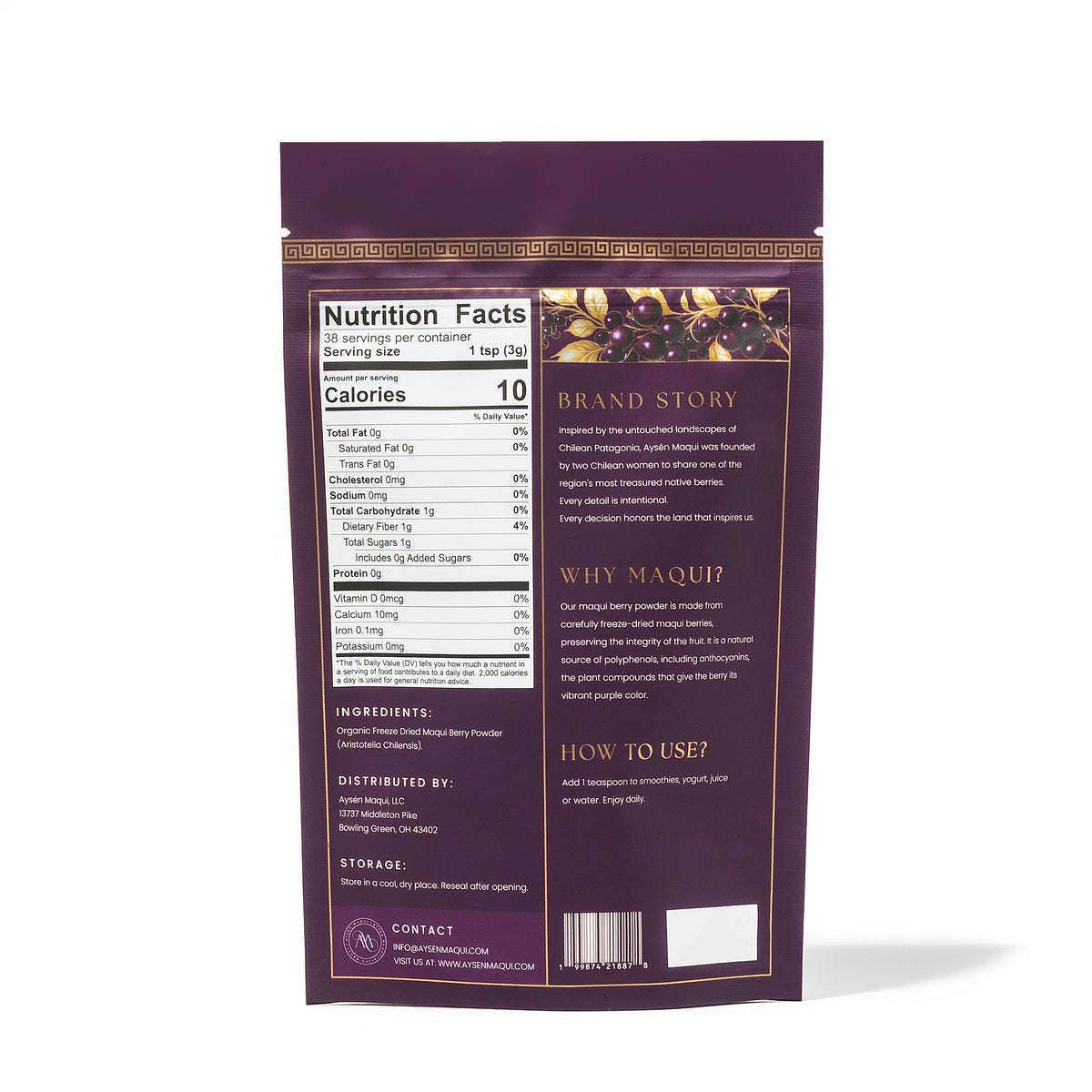 Maqui Berry Powder